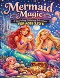 Mermaid Magic Coloring Book for Kids Ages 3-6