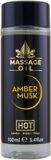 HOT Amber & Musk 100ml Massageolie