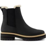 TOMS Bennet Zwarte Nubuck Laarzen Voor Dames