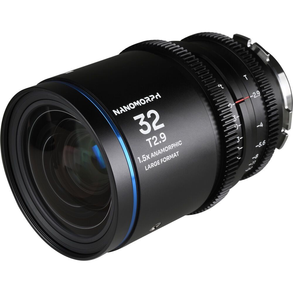 Laowa 32mm T2.9 1.5X LF Nanomorph Blue PL/EF-mount lens