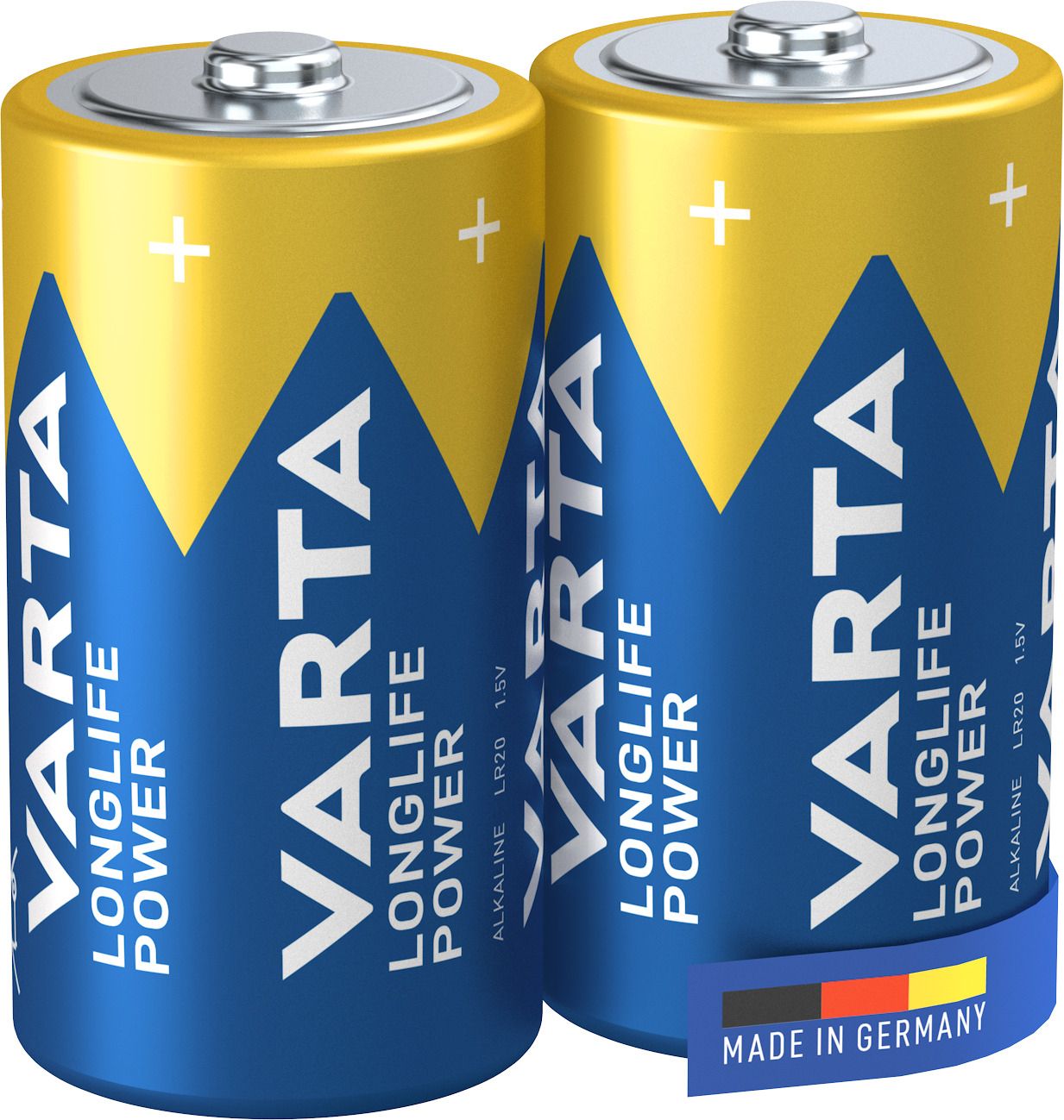 Varta High Energy C LR14 Batterijen - 2 stuks