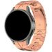 Strap-it Samsung Bracelet acier solidité Samsung Galaxy Watch 4 Classic 46mm (or rose)