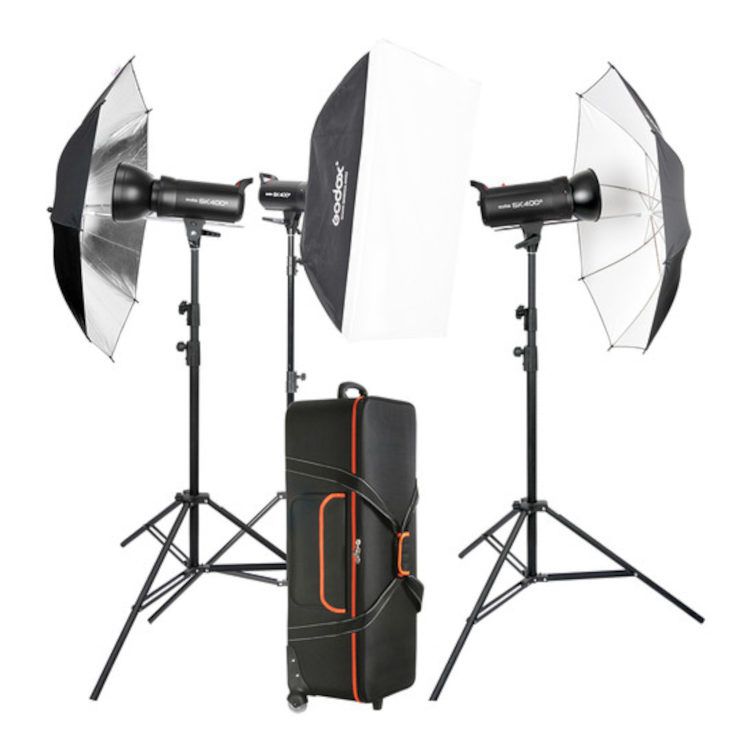 Godox SK400II Studio Flash Kit 400-D - 6952344216507