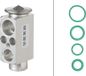 HELLA Valve d'expansion pour climatisation, aluminium, R 1234yf, adapté entre autres pour BMW Série 5