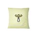 Bona Basics Decoratieve kussenhoes Licht Geel 60x60 cm