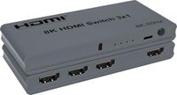 PremiumCord Switch 8K HDMI 3:1 met afstandsbediening