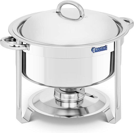 Royal Catering Chafing Dish - rond - 7.6 L