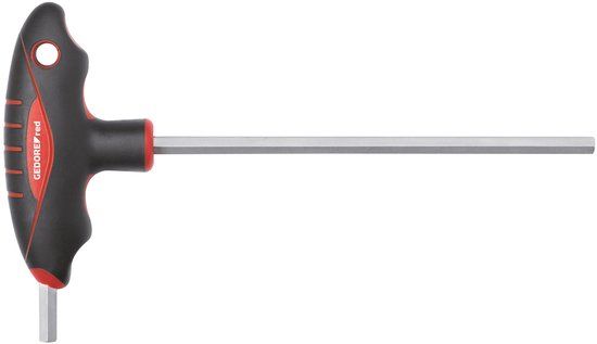 Gedore Haakse Stiftsleutel | 2C-T-greep | 6-kant | 2,5 mm - 3301274