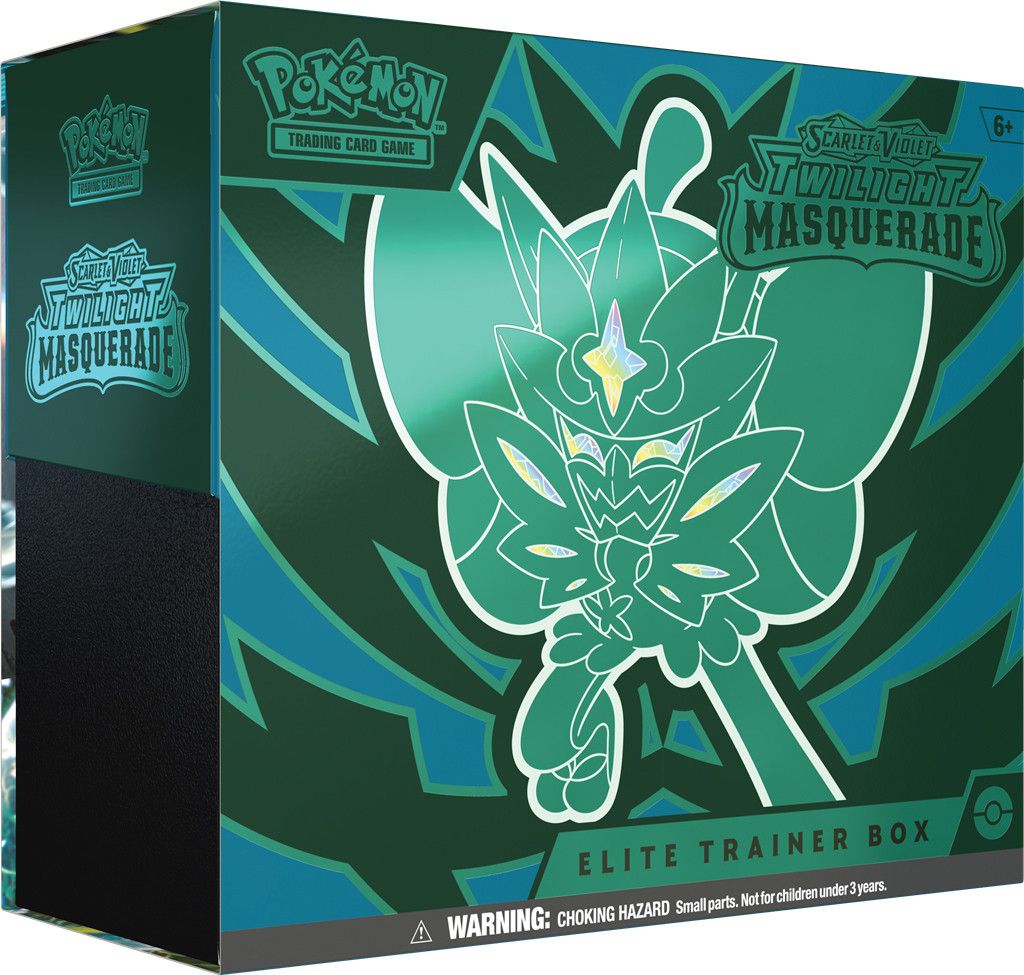 The Pokemon Company Pokémon TCG Scarlet & Violet Twilight Masquerade Elite Trainer Box