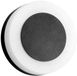 Brumberg LED-wandlamp Aluminium/Plastic Zwart Rond 9 W IP54