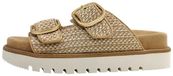 Rohde B2C-6 Damenschuhe Pantoletten Fußbett Beige Freizeit