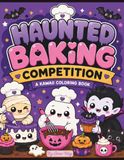 Haunted Baking Show: 30 Cute & Spooky Coloring Pages of Monster Cakes, Ghostly Cupcakes, and Creepy Kitchen Fun