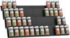 Shenzhen Haorui Industrial Technology Co., Ltd. Organiseur d'épices pour tiroir - Organiseur d'épices extensible à 4 niveaux pour une cuisine bien rangée