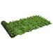VidaXL Paravent de balcon avec feuilles vertes 200x75 cm