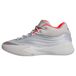 ADIDAS PERFORMANCE Chaussure de sport 'Dame X' gris clair / rouge / argent