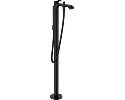 Hansgrohe Vivenis ééngreeps vrijstaande badmengkraan mat zwart