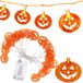 Springos Halloween Décoration - Guirlandes lumineuses - Guirlande - Éclairage - Citrouille - 20 LED