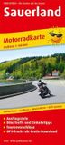 Motorradkarte KOMPASS Karten Motorradkarte Sauerland 1:150000