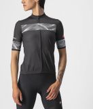 Castelli Fenice Jersey Light - Women's Cycling Jersey - Black/White - Short Sleeve - Size L