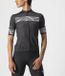 Castelli Fenice Jersey Light - Women's Cycling Jersey - Black/White - Short Sleeve - Size L