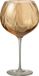 J-Line Wijnglas Oneffen - Glas - Transparant/Amber - 4 stuks