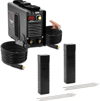 Stamos Welding Group Lasset Elektrode lasapparaat - 250 A - 8 m kabel - 60 % Duty Cycle - Elektroden - E6013 - Ø 2 x 300 mm - 5 kg & E316L-17 - 2,5 x 350 mm - 5 kg