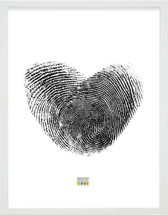 Deknudt Frames Fotolijst - Wit - 40x60 cm - S44CF1 - 3 foto's