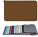 Ibenzoa® Tapis antidérapant en silicone pour animaux de compagnie avec bord surélevé et facile à nettoyer - Marron