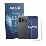 Savvies - Screenprotector voor Honor 600 Pro (Voor+Camera) - Folie Beschermfolie transparant 18 Stuks