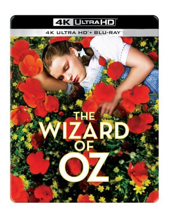 - The Wizard Of Oz (Blu-ray + 4K Ultra HD Blu-ray) (Steelbook) (Limited Edition) blu-ray (4K)