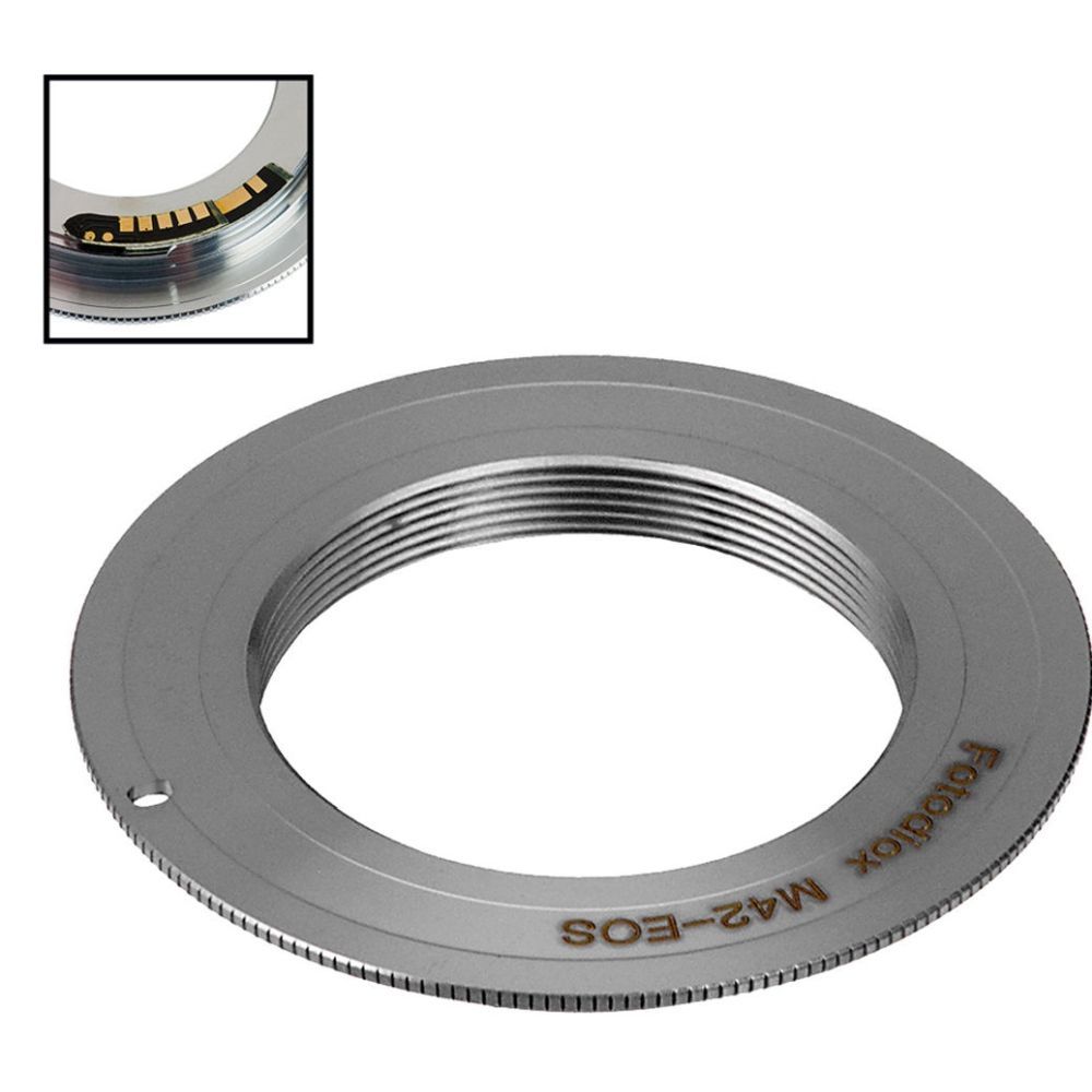 Fotodiox Pro Lens Mount Adapter - M42 Lens naar Canon EOS (EF/EF-S)