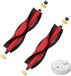 TRANKIELO® - Set de 2 brosses rouleaux de remplacement pour aspirateurs robots S5 S5 Max S6 S6 Pure S6 MaxV S7 E2 E3 E4 E5 T4 T6 P5 T7 T7 Pro S50 S51 S55
