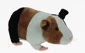 Cornelissen Pluche Cavia Knuffel - Bruin/Wit - 20 cm