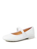 GEOX PLIE MEISJES Ballerina's - WIT - Maat 33