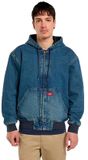 Dickies Hilham Bomberjack en Denim Doublé Bleu XL Homme