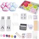 Mecctuck Kit de fabrication de squishies – Moule de patte de chat – Fabrication de savon DIY