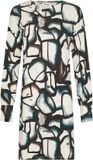 Pastunette Premium - Nachthemd - Midnight Haze - Ecovero Viscose - Wit/Zwart - Maat 36