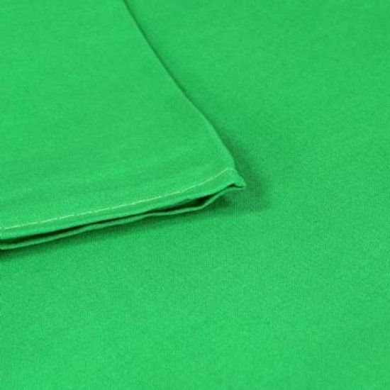 Falcon Eyes BCP-10 - Chroma Groen Achtergronddoek (2,7x7 m) - Katoen