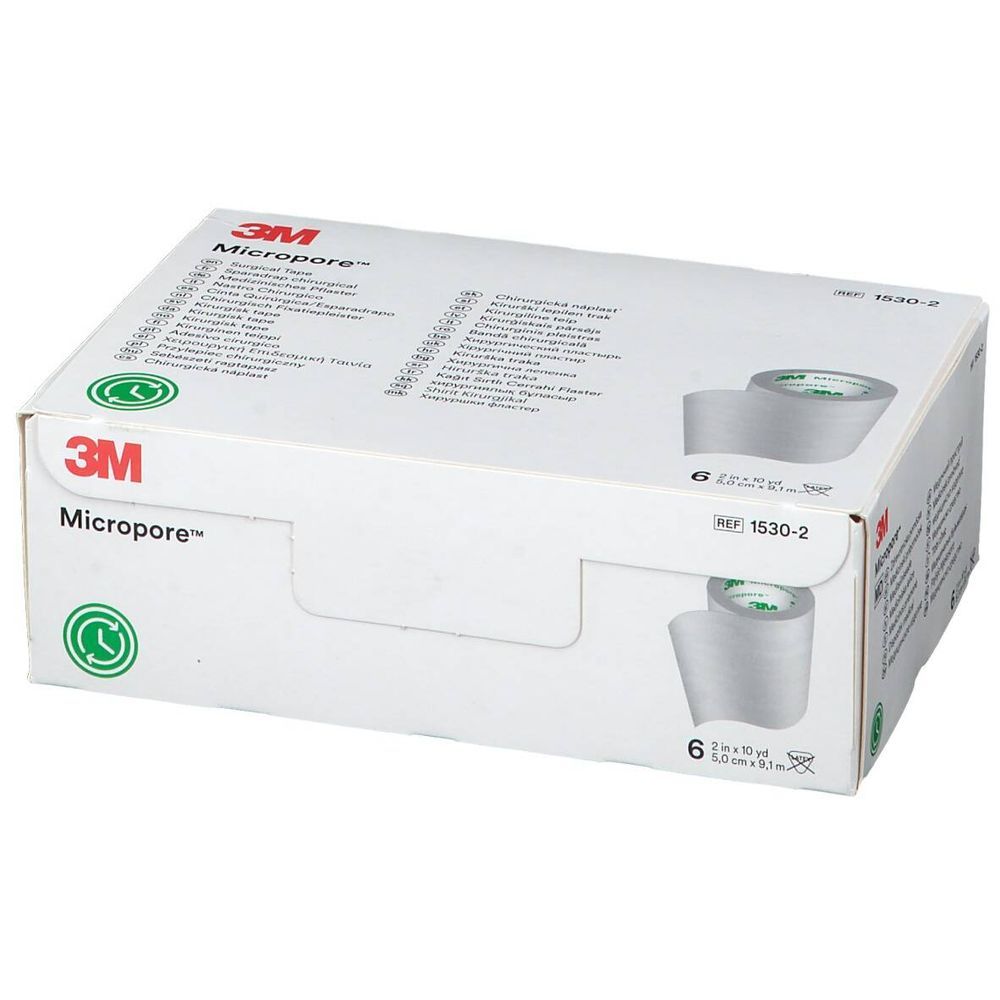3M Micropore Medische Hechtpleister 5cm x 9,14m 1530-2