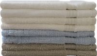 iSleep Terry Gastendoek - 30x50 cm - Wit - 6 stuks