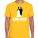 Bellatio Decorations Vrijgezellen Feest T-shirt Heren Game Over Geel XL