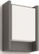 Philips Arbour Luminaire mural d'extérieur LED, anthracite, 600 lm, 6W, IP44, 16,6x7,5x22,1 cm