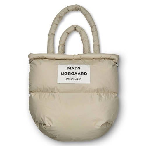 MADS NØRGAARD - COPENHAGEN gewatteerde shopper beige
