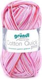 Gründl Wolle 861-193 Cotton Quick Print 10x50 gram roze/fuchsia multicolor
