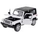 Jeep Wrangler, voiture tout-terrain, métal, échelle 1:32, ZA3751