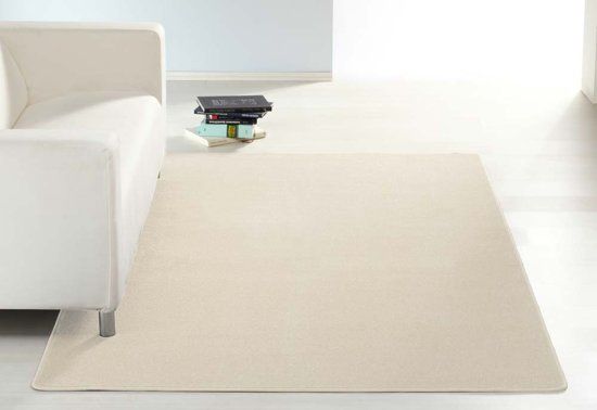 Hanse Home Effen vloerkleed Nasty 101152 80x300 cm Crème