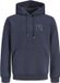 JACK&JONES JPRBLAETHAN BRANDING HOOD SWEAT SMU Heren XXL Night Sky