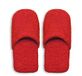 Excelsa - Warme badslippers van badstof - heren - rood