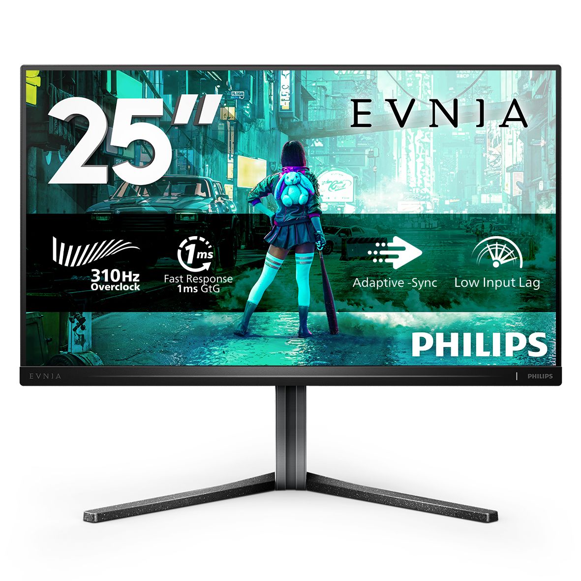 Philips Evnia 3000 25M2N3200U/00 computer monitor 62,2 cm (24.5") Full HD LCD Zwart