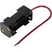 TRU COMPONENTS TC-13220680 Support de batterie Nombre de cellules: 4 AAA (crayon) Câble (l x l x h) 51 x 24 x 22 mm